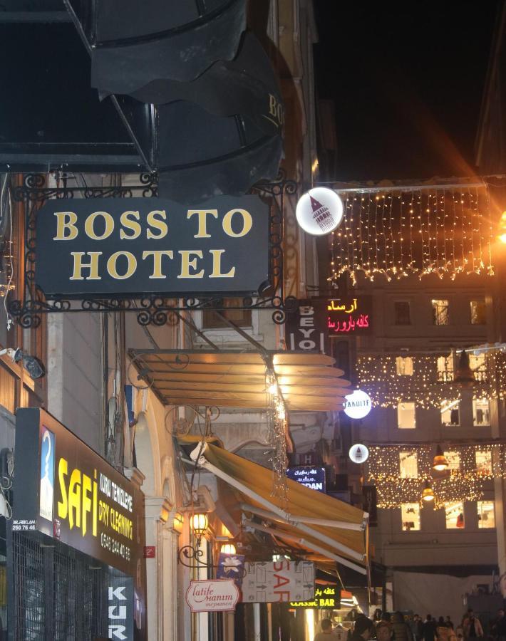 Boss To Taksim Стамбул Экстерьер фото